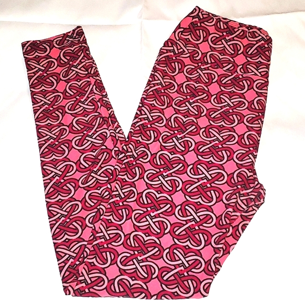 LuLaRoe Leggings Valentine's Day Hearts | One Size